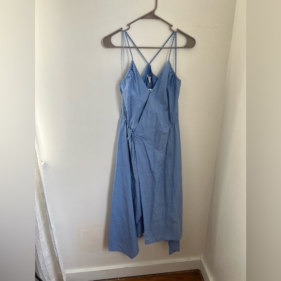 NWT Joie Hepzibah Dress Midi in French Chanbray Small - Picture 2 of 4